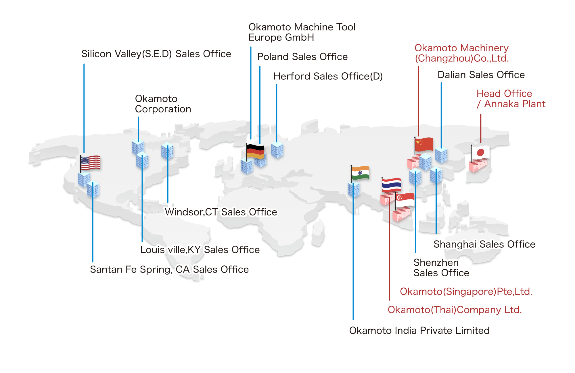 本社/安中工場 地図